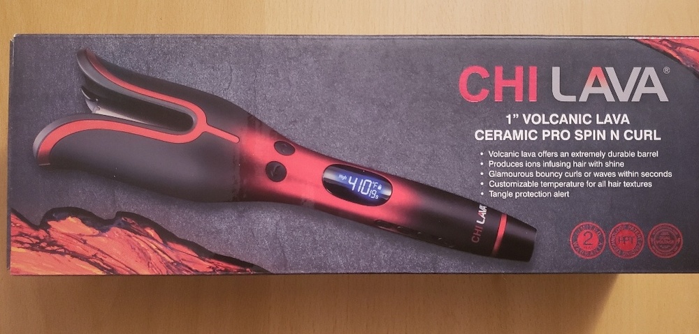 CHI Lava spin curl iron